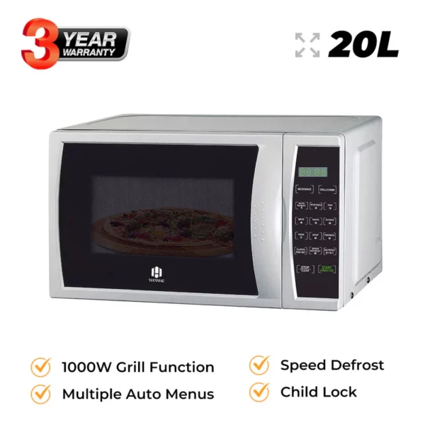 Hanmac HMR20EG 20L Digital Microwave with Grill