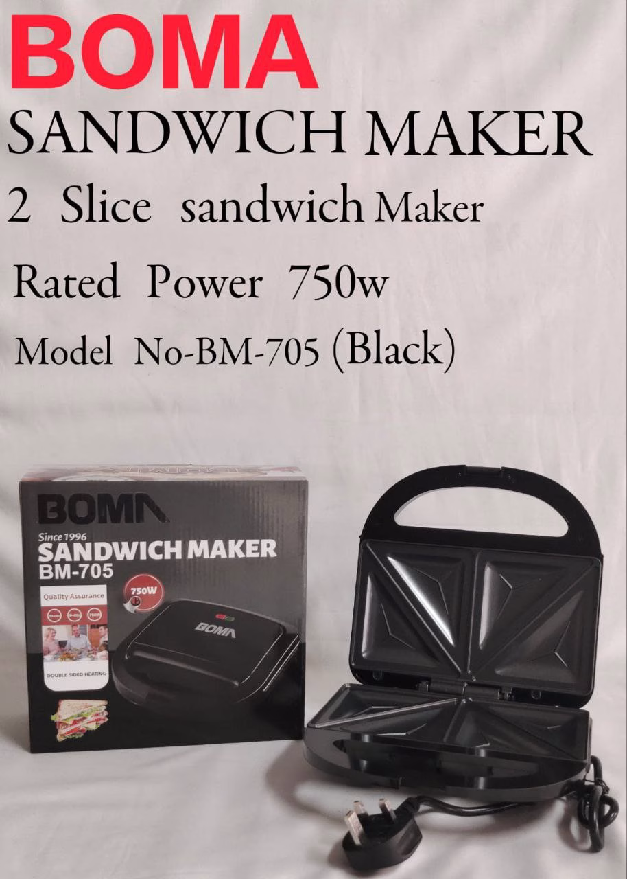BOMA BM-705 2-Slice Sandwich Makers