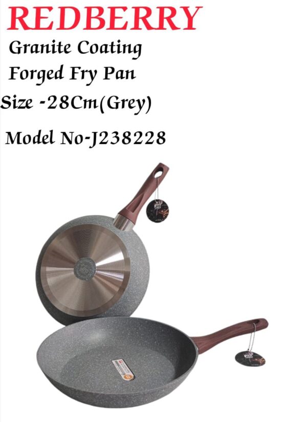 Redberry 28cm Granite Frying Pans - Image 3