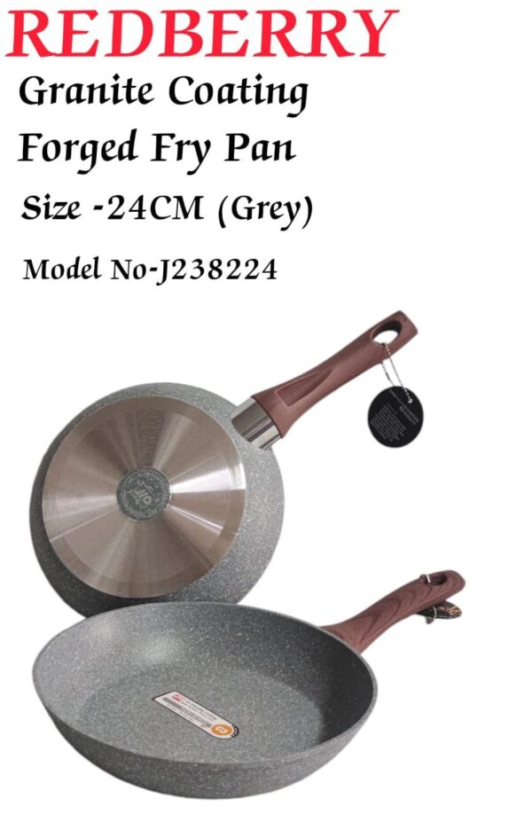 Redberry 24cm Granite Frying Pans - Image 3