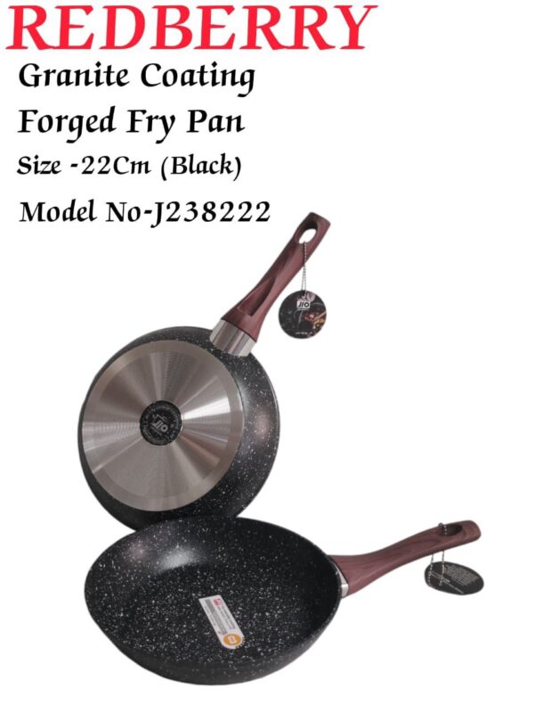 Redberry 22cm Granite Frying Pans - Image 4