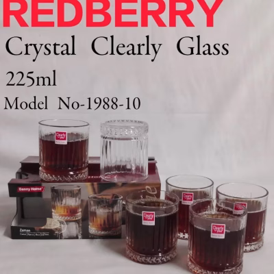 Redberry 225ml Whiskey Glass Sets