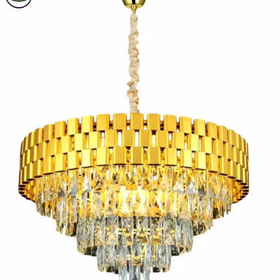 Glolit LC37 Gold 5-Tier Chandeliers