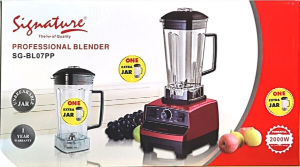 Signature SG-BL-07PP 2L Commercial Blender - Image 3