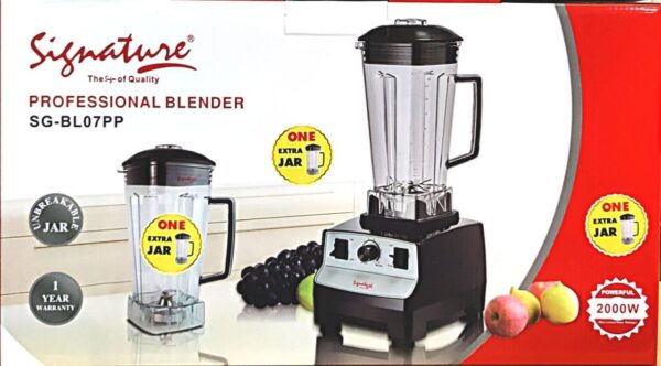 Signature SG-BL-07PP 2L Commercial Blender - Image 2