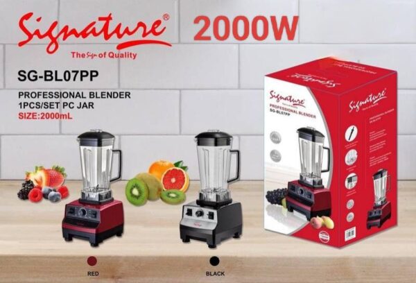 Signature SG-BL-07PP 2L Commercial Blender
