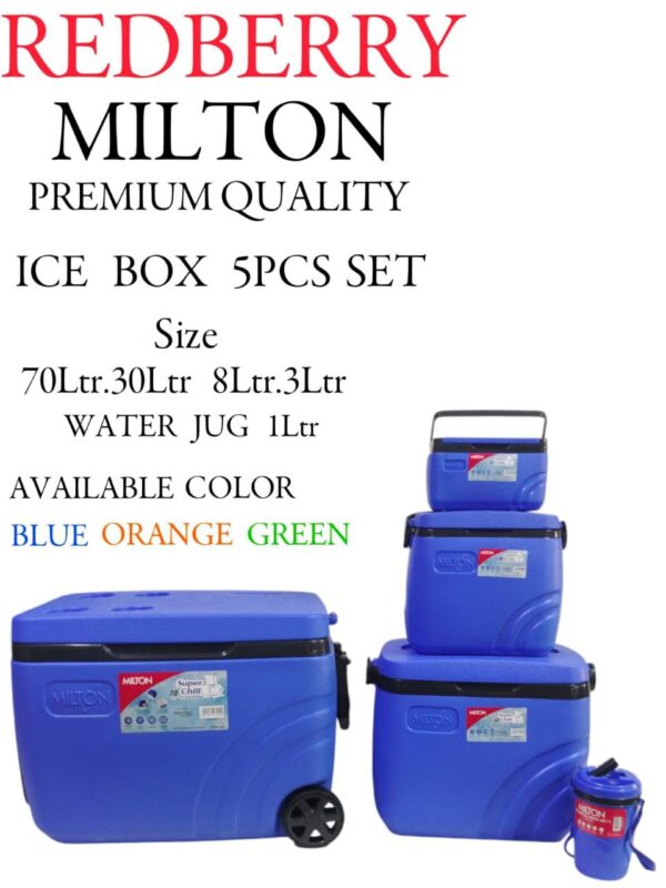 Redberry Milton 5pc Cooler Box Sets