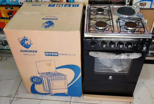 Euroken EURO50 3~Gas+1~Electric Gas cooker - Image 2