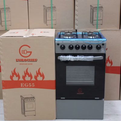 Eurochef EG55 4~Burner Gas cooker with Electric Oven