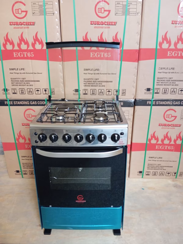 Eurochef EGT65 60×65 3~Gas+1~Electric Gas cooker - Image 2