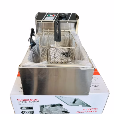 GlobalStar GS81A 6L Electric Deep Fryer