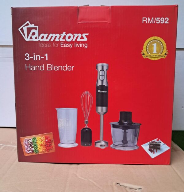 Ramtons RM-592 3-in-1 Hand Blender - Image 2