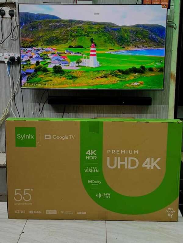 Syinix 55U61G 55" 4K Smart Google Tv - Image 2