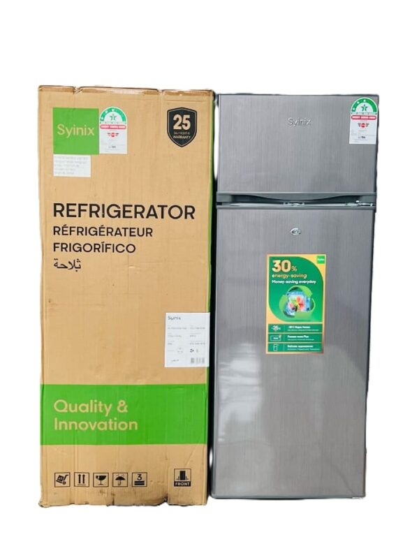 Syinix FD275BF02K 210L Double-Door Fridges - Image 3