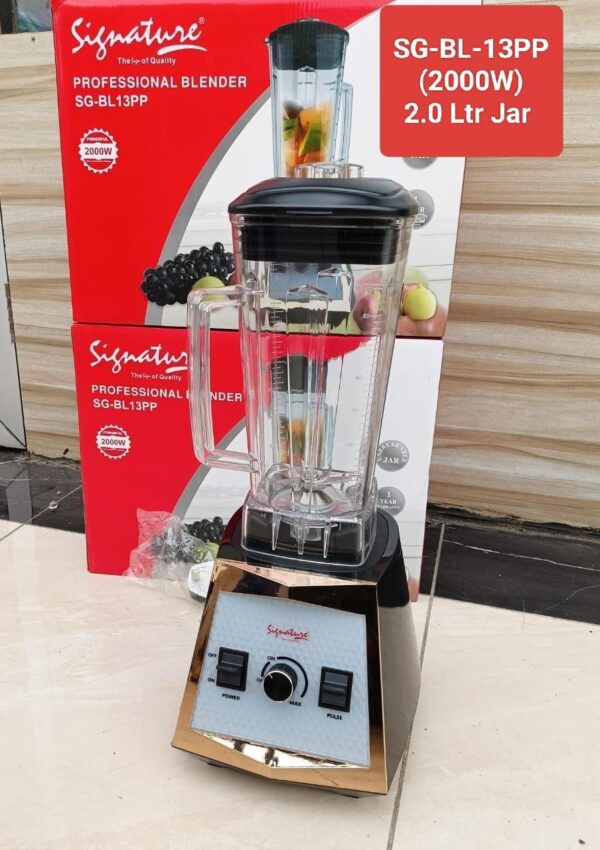 Signature SG-BL-13PP 2L Professional Blender - Image 2