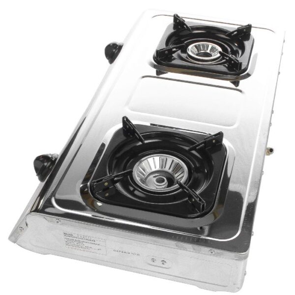 Ramtons RG-518 Stainless-Steel Tabletop Gas Cooker - Image 4