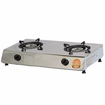 Ramtons RG-544 Stainless-Steel Tabletop Gas Cooker