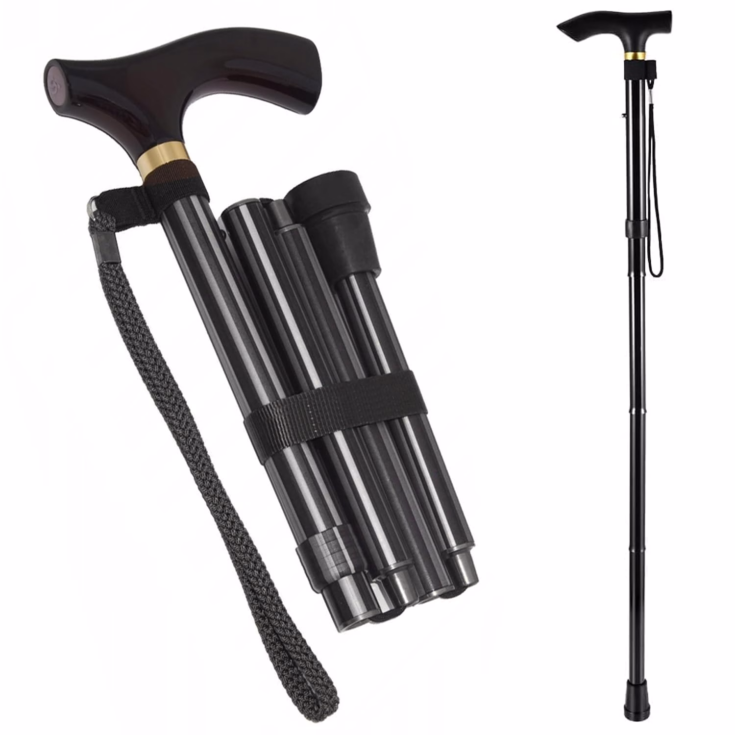 Foldable Aluminum Walking Sticks