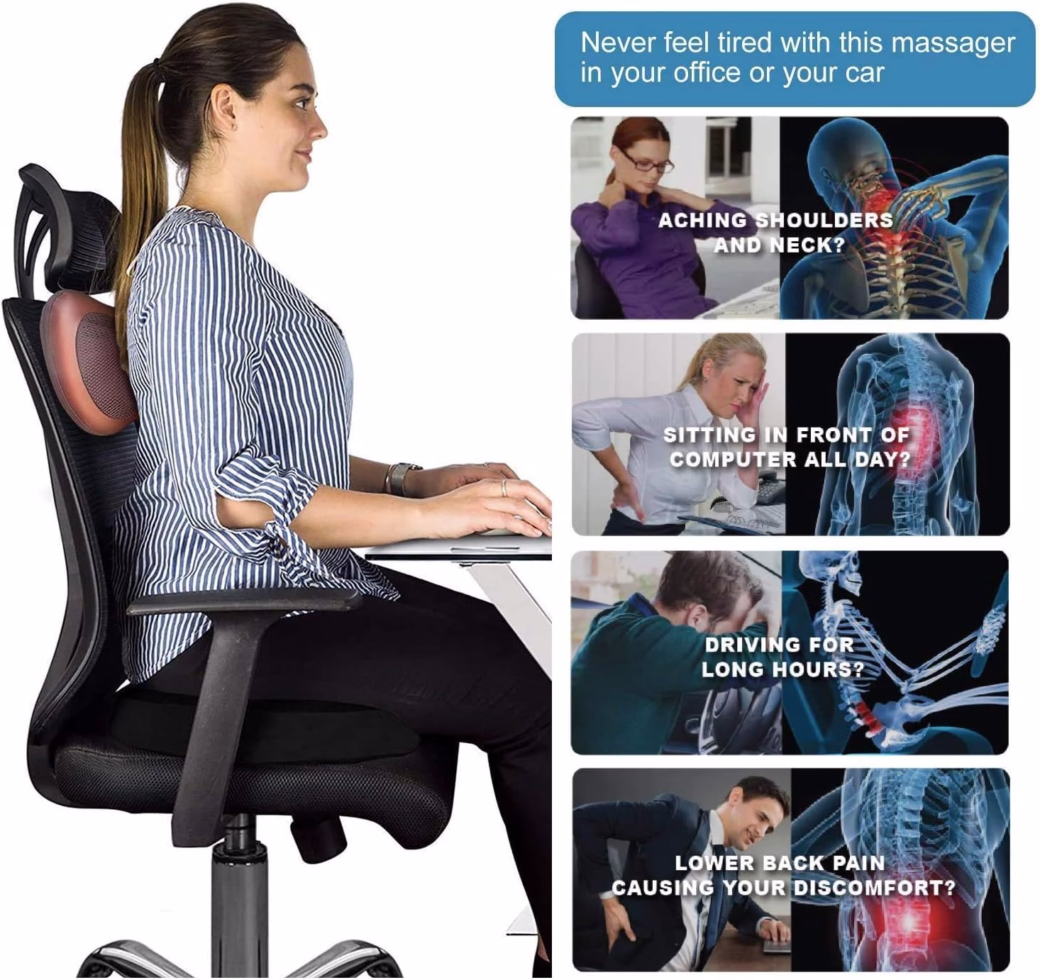 Electric Body Massage Pillow - Image 2