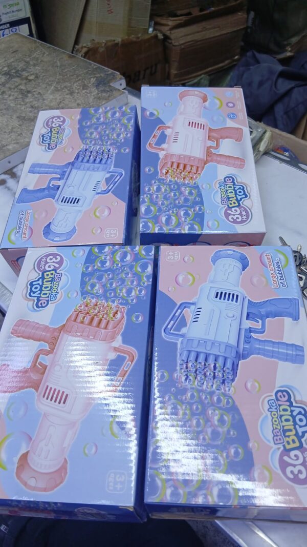 36-Hole Bubble Bazooka Water Toy-guns - Image 4