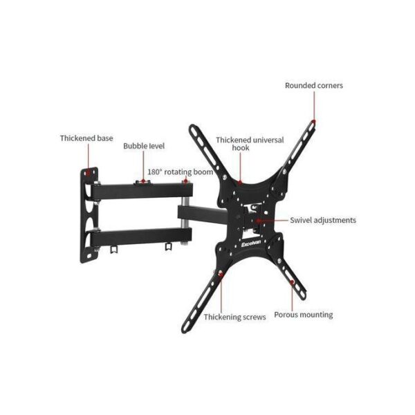 SH-117B Single-Arm Swivel TV Mount - Image 2