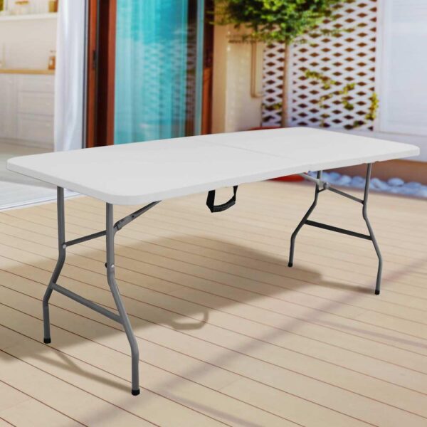 Large Foldable 6Ft Camping Table - Image 3