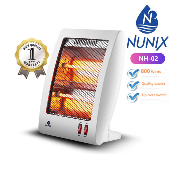 Nunix NH-02 Quartz Halogen Room Heaters