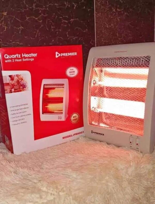 Premier PRH-003 Quartz Halogen Room Heaters - Image 2
