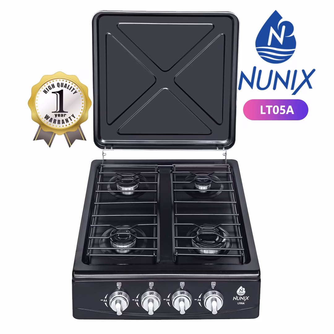 Nunix LT-05A 4-Gas Tabletop Gas Cookers