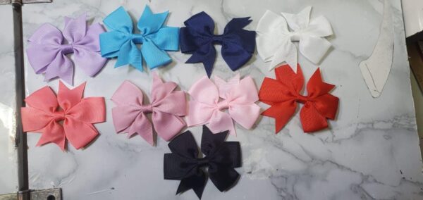 Mini-bow Hair Clips for Kids - Image 2