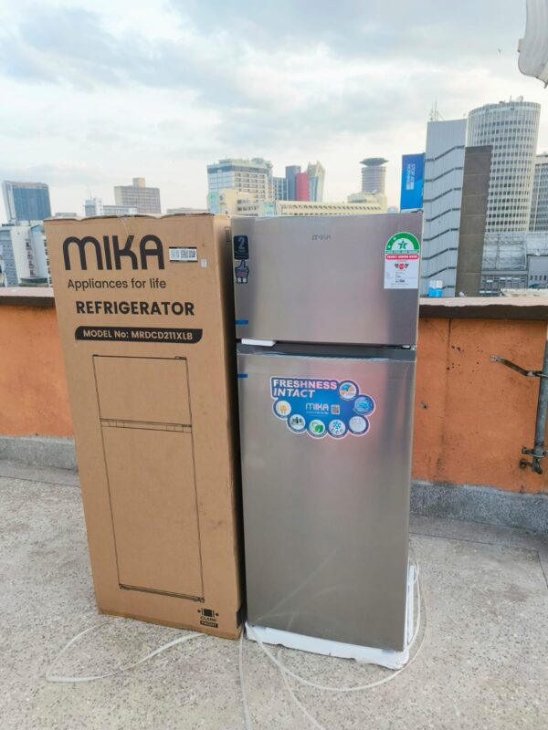 Mika MRDCD211XLB 211L Double Door Fridges - Image 3