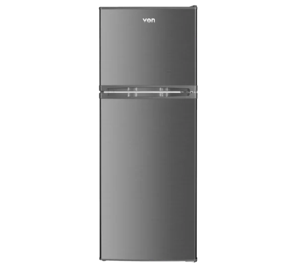 VON VRT-181DRAX Inox 181L Double Door Fridges