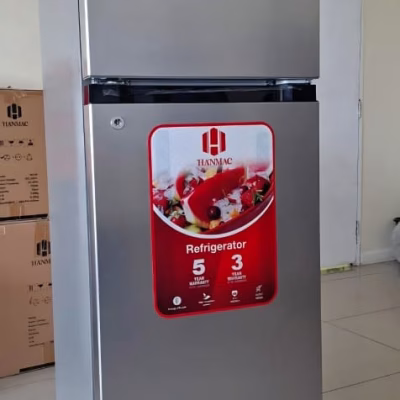 Hanmac HFD173l 173L Double-Door Fridges