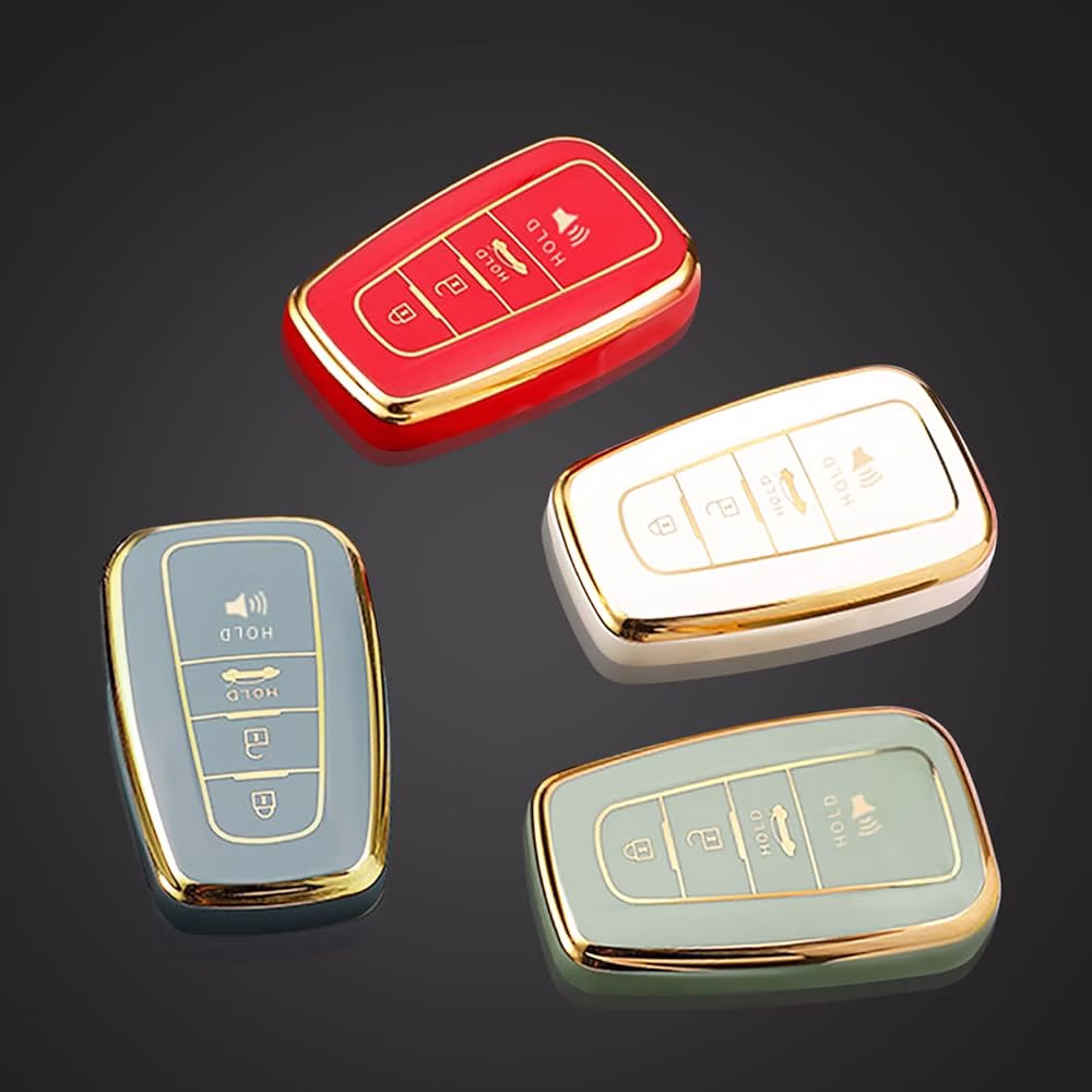 Toyota Rh-TOYST-A 4-Button TPU Smart-Key Covers