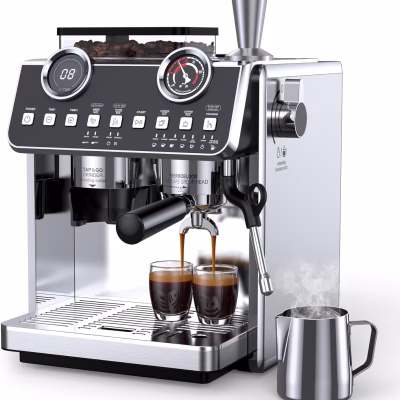 Cafelffe MK608 All-in-one Espresso Machine with Grinder