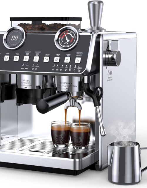 Cafelffe MK608 All-in-one Espresso Machine with Grinder