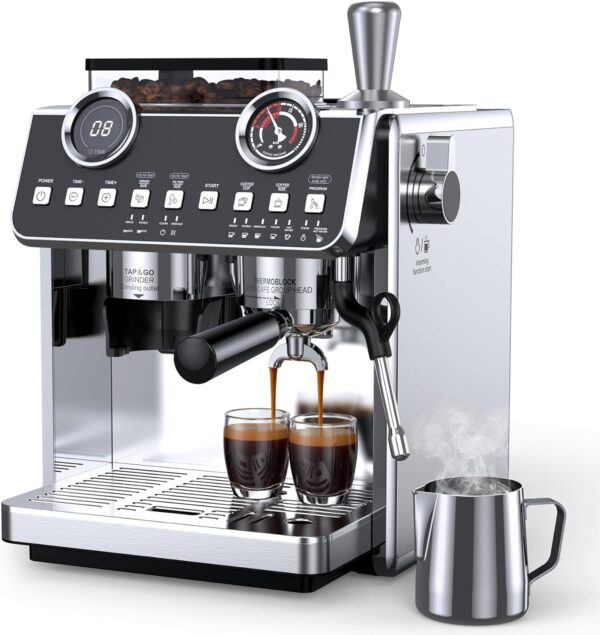 Cafelffe MK608 All-in-one Espresso Machine with Grinder