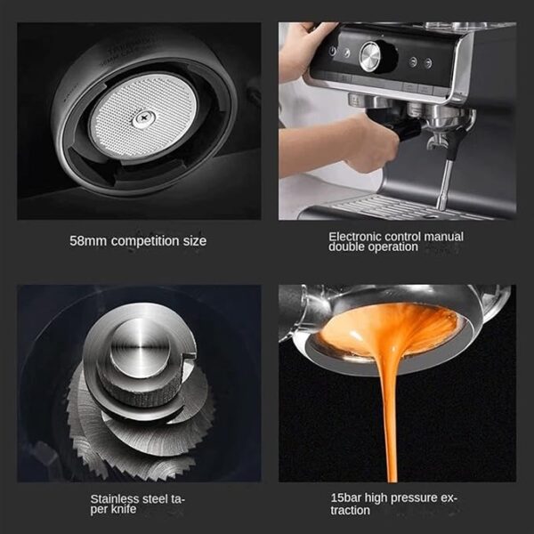 Barsetto BAE-01 4-in-1 Expresso Coffee Machine - Image 3