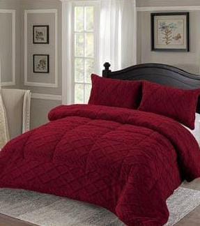 Plain Woolen Duvet Sets