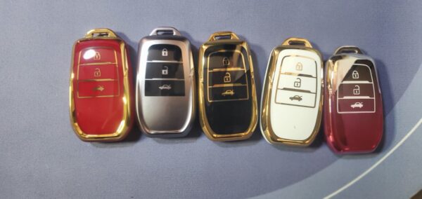 Toyota Rh-TOYST-A 4-Button TPU Smart-Key Covers - Image 2
