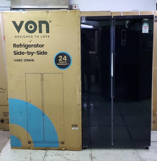 Von VARZ-20NHK 442L No-Frost Side by Side Double-Door Fridges - Image 2