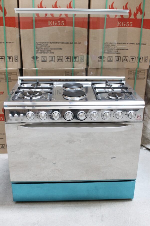 Eurochef EGT-90 4~Gas+2~Electric 60×90 Gas Cookers - Image 2