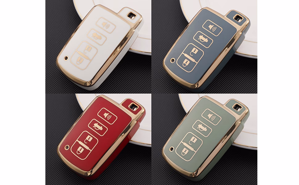 Toyota HYQ14FBA 4-Button TPU Smart-Key Covers