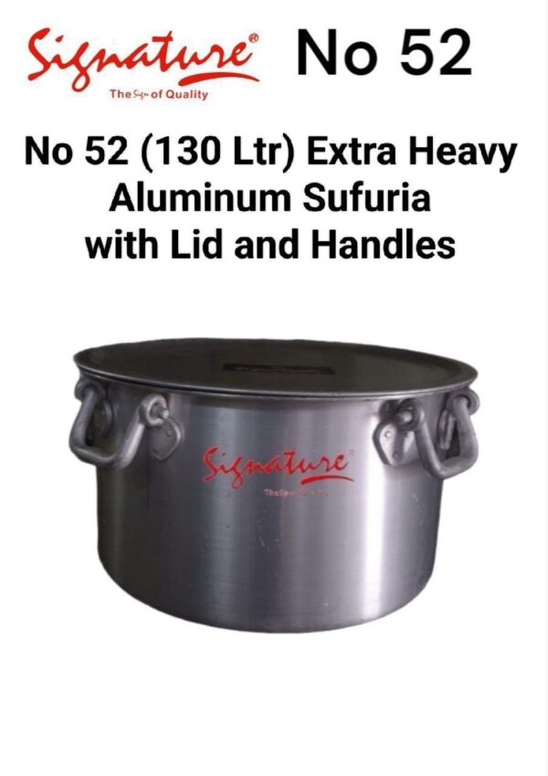 Signature Commercial Heavy-Duty Aluminum Sufurias - Image 12