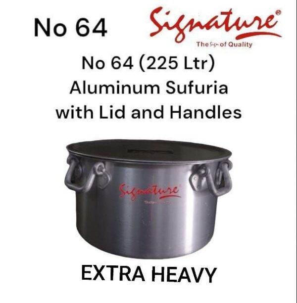 Signature Commercial Heavy-Duty Aluminum Sufurias - Image 16