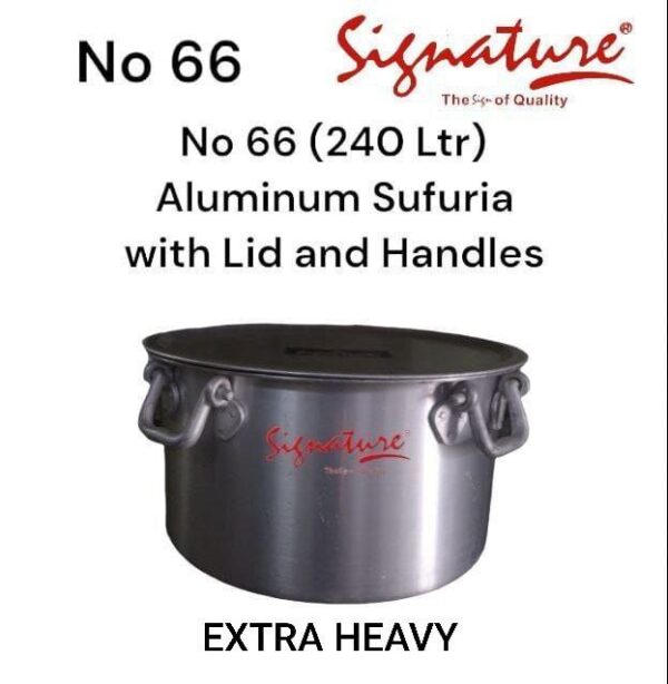 Signature Commercial Heavy-Duty Aluminum Sufurias - Image 15
