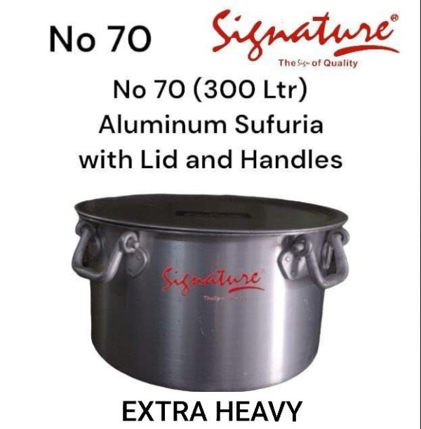 Signature Commercial Heavy-Duty Aluminum Sufurias - Image 13