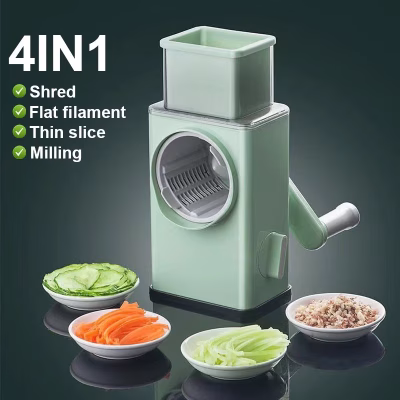 Stormy 4-in-1 Multifunctional Hand Rotary Vegetable Cutter