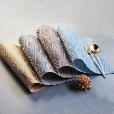 ZLC Modern Design PVC Tablemats