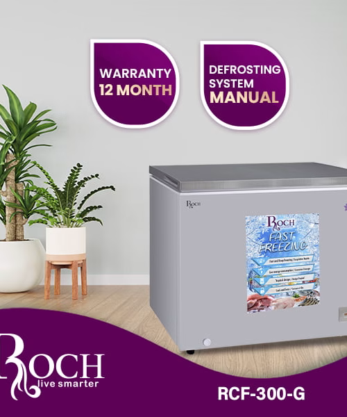 ROCH ⁠⁠RCF-330-K-B 251L Chest Freezer